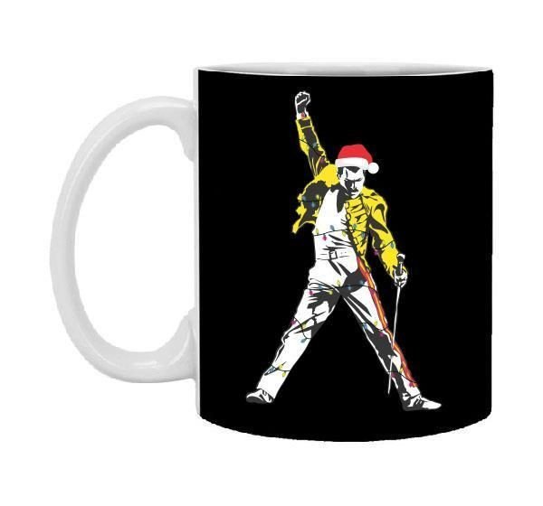 Freddie Mercury Light Christmas 11 Oz Mug