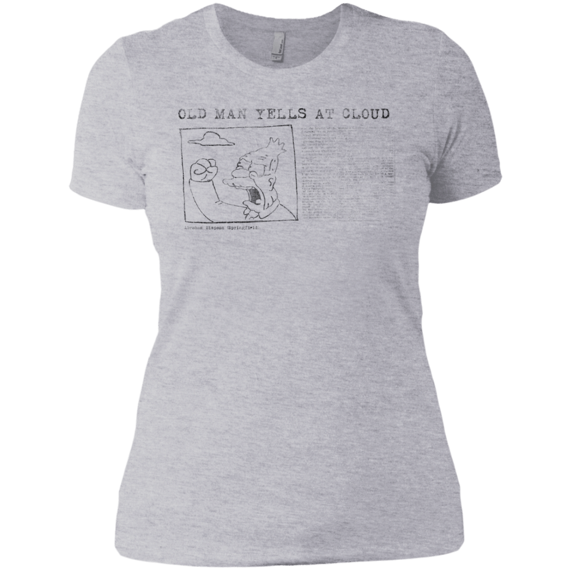 Old Man Womens Premium T-Shirt