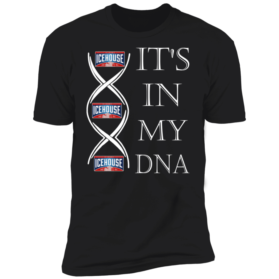 It’S In My Dna Icehouse Beer Addict Men’S Premium T-Shirt