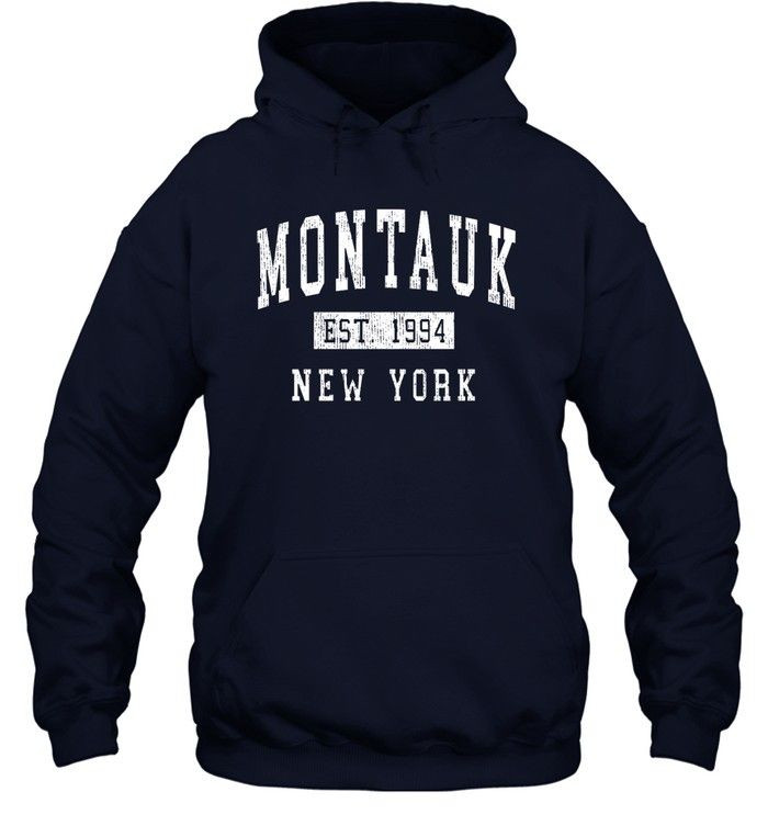 Montauk New York Classic Established T Shirt