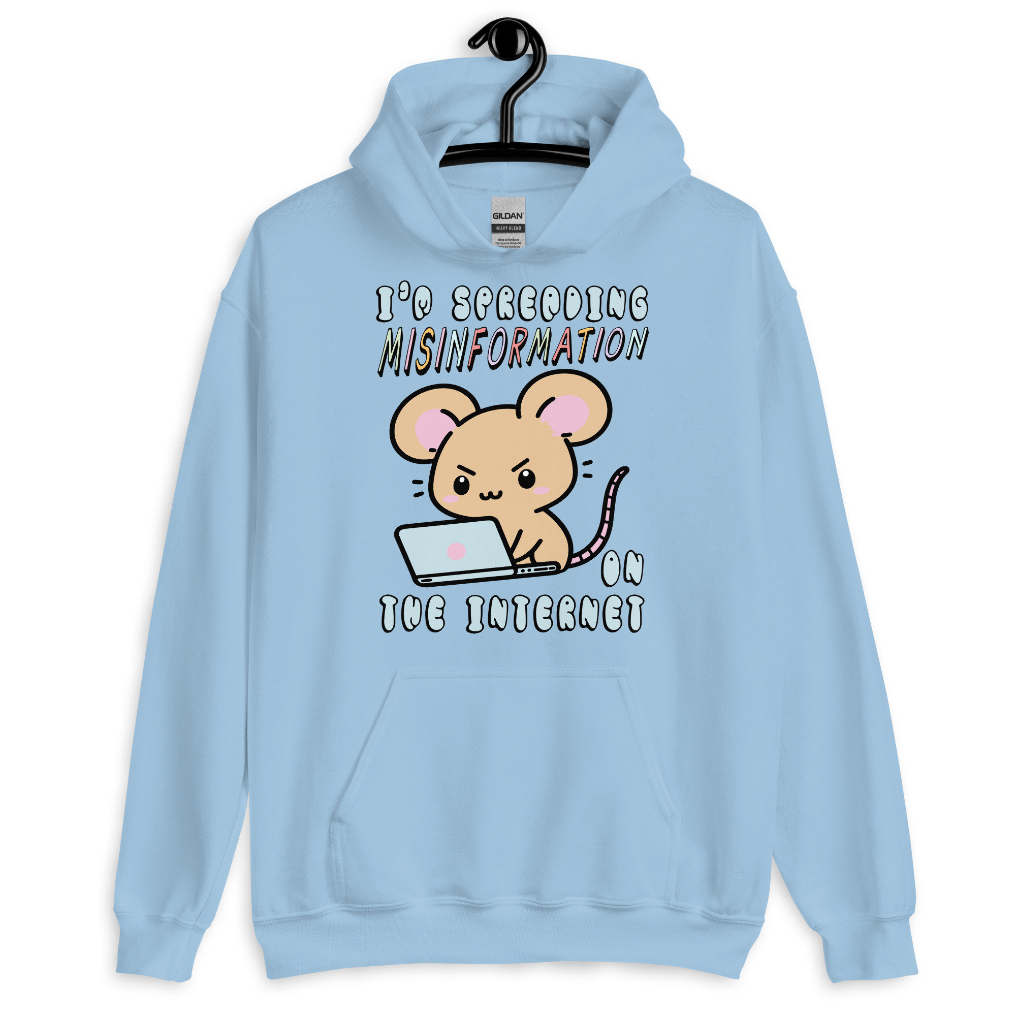 Spreading Misinformation On The Internet – Cute Meme Hoodie