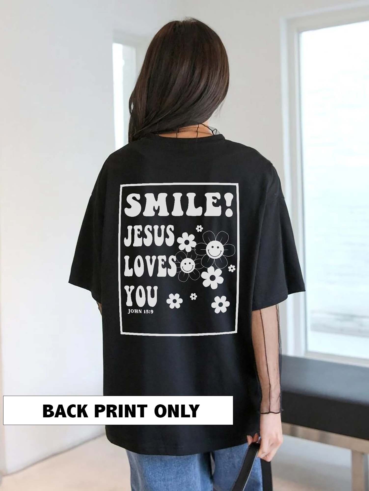 Jesus loves you Bible Verse Shirt Love Like Jesus T-shirt Pray Shirt Catholic Shirt Faith Based Shirt Bible Verse Shirts Prayer Shirt