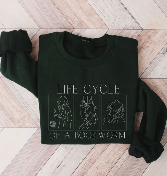 Life Cycle of a Bookworm Sweater