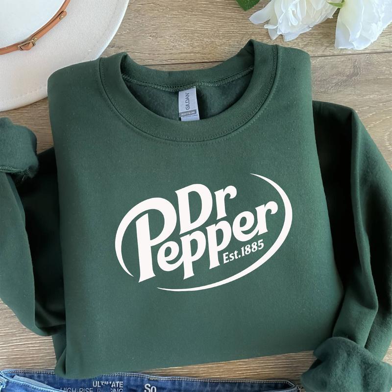 Dr. Pepper Sweatshirt, Dr Pepper Lover, Dr Pepper Gift, Gift for Girlfriend