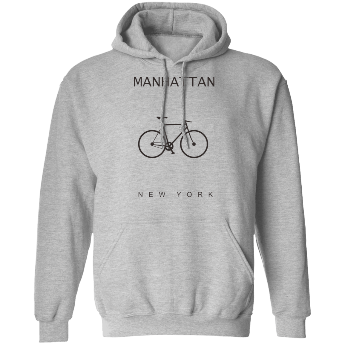 Manhattan Bicycle Nyc Pullover Hoodie