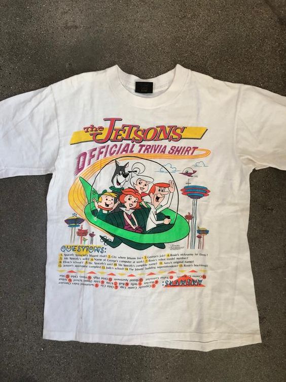 Vintage 90s the Jetsons 90s Cartoon Tv Series Vintage Tshirt