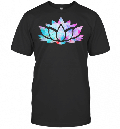 Lotus Flower Yoga Spiritual Dreamy Colorful T Shirt T Shirt