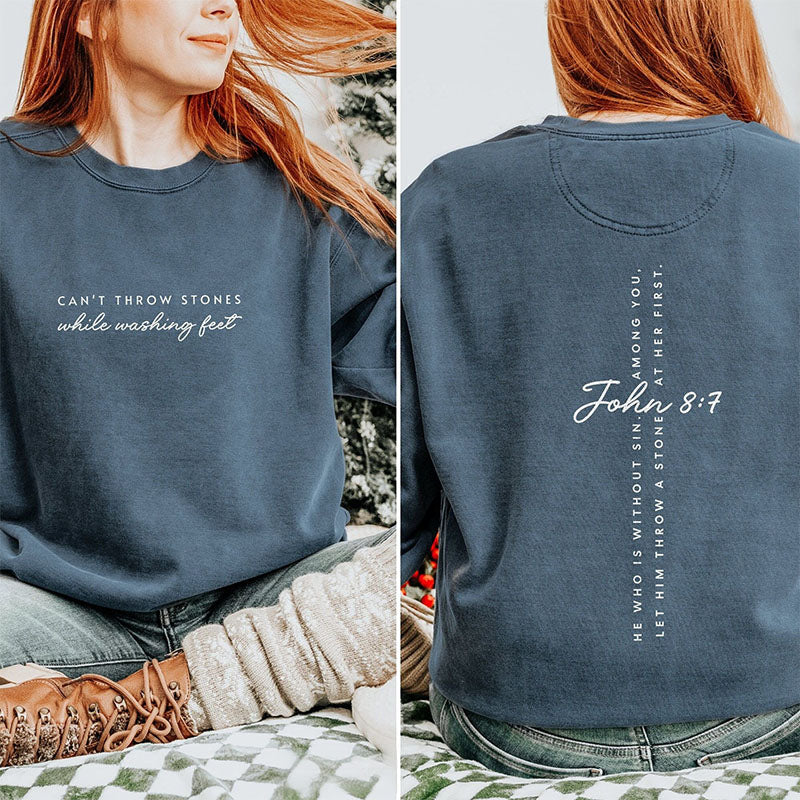 Bible Verse Faith Religious Sweatshirt