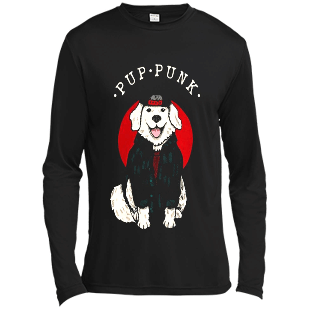 Pup Punk Shirt – Canvas Long Sleeve T-Shirt