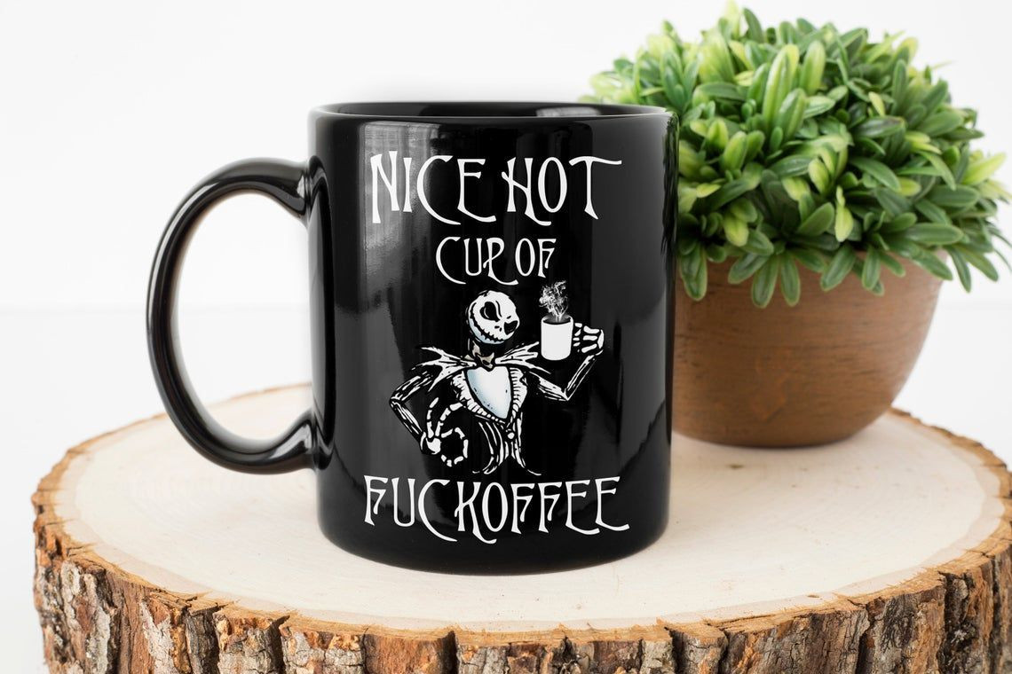 Ja.Ck Sk.Elling.Ton Nice Hot Of Fuckoffee Funny Halloween Mug