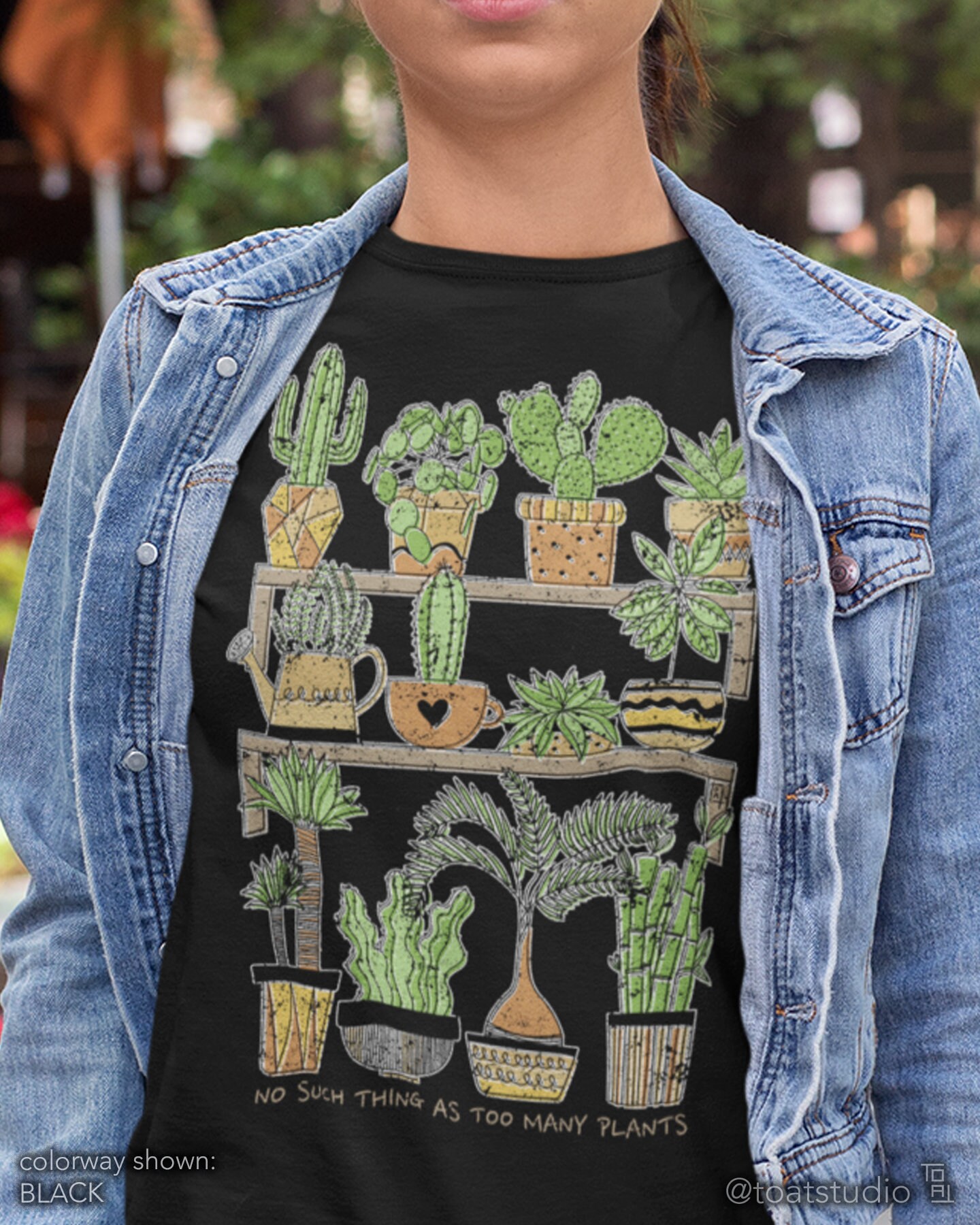 No Such Thing As Too Many Plants Unisex T-shirt, Plant Decor Drawing, Just One More Plant Pls, Botanical Art, Plant Shelf, Plant Lover Gift