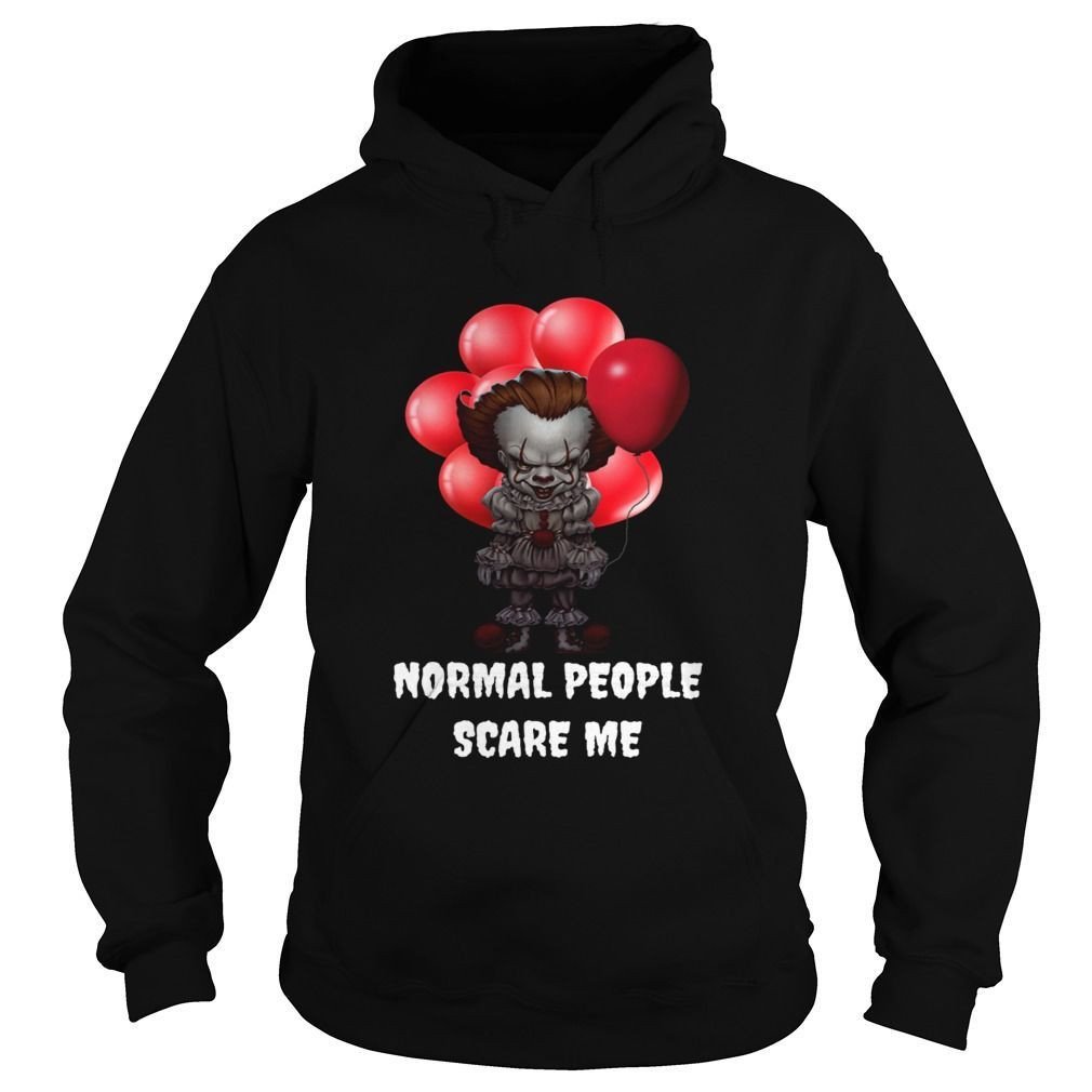 Pennywise Halloween Normal People Scare Me Shirt