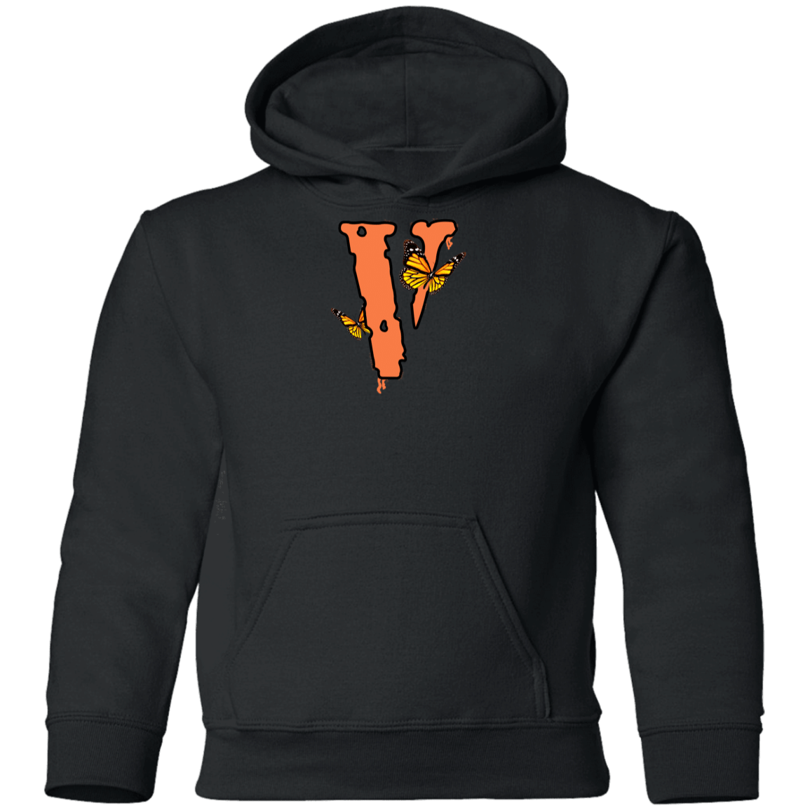 Vlone Men’S Vlone Letter Print Youth Hoodie