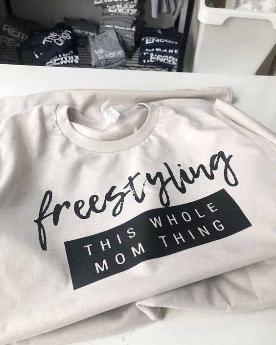 Free-styling This Whole Mom Thing Tshirt