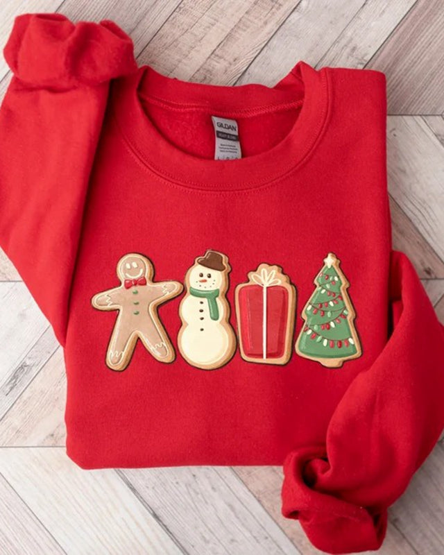 Gingerbread Cookies Sweatshirt, Christmas Sweatshirt