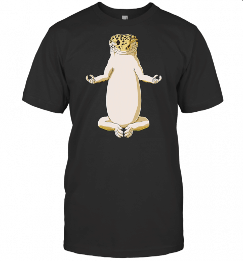 Funny Yoga Reptile Leopard Gecko T Shirt