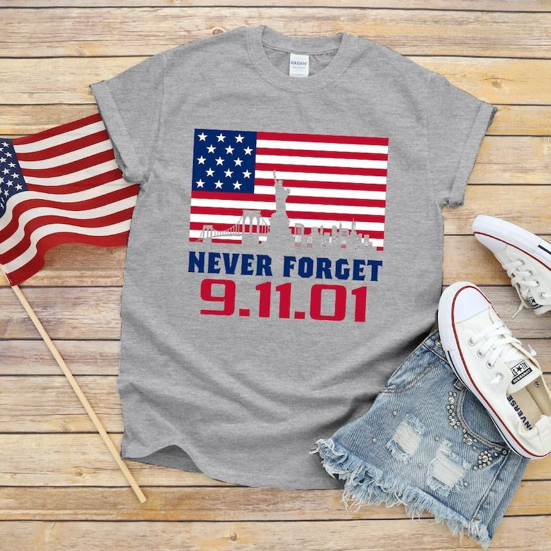 Never Forget Steptember Eleventh, Patriot Day Unisex T-Shirt