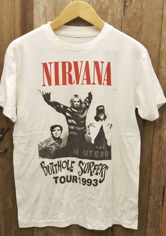 Nirvana X Butthole Surfers Tshirt