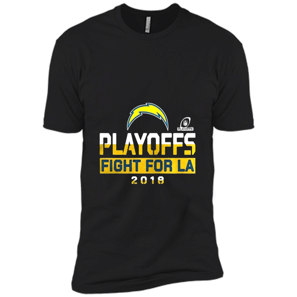 Playoffs Fight For La Los Angeles 2018 Shirt – Premium Short Sleeve T-Shirt