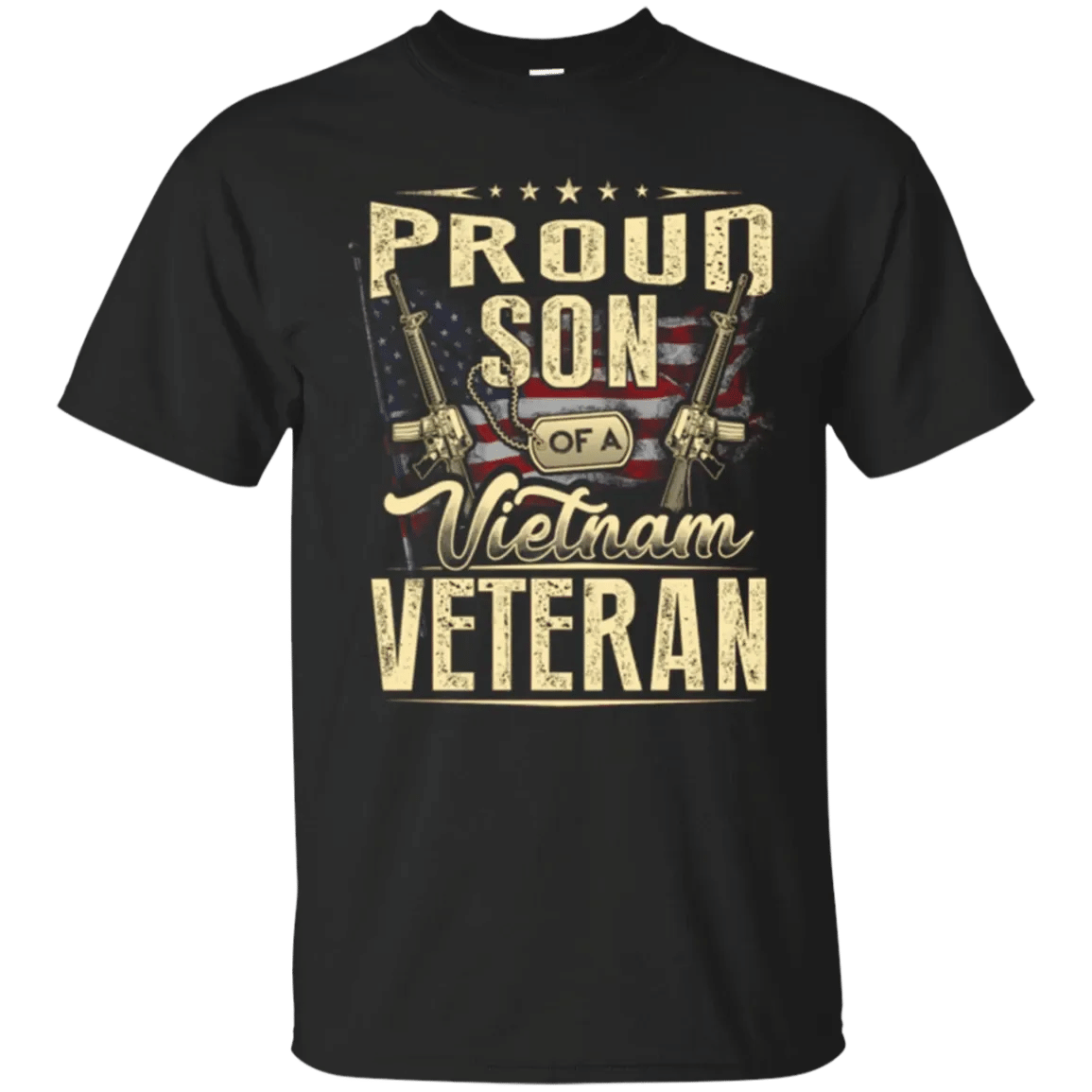 Find Proud Son Of A Vietnam Veteran Dad Shirt