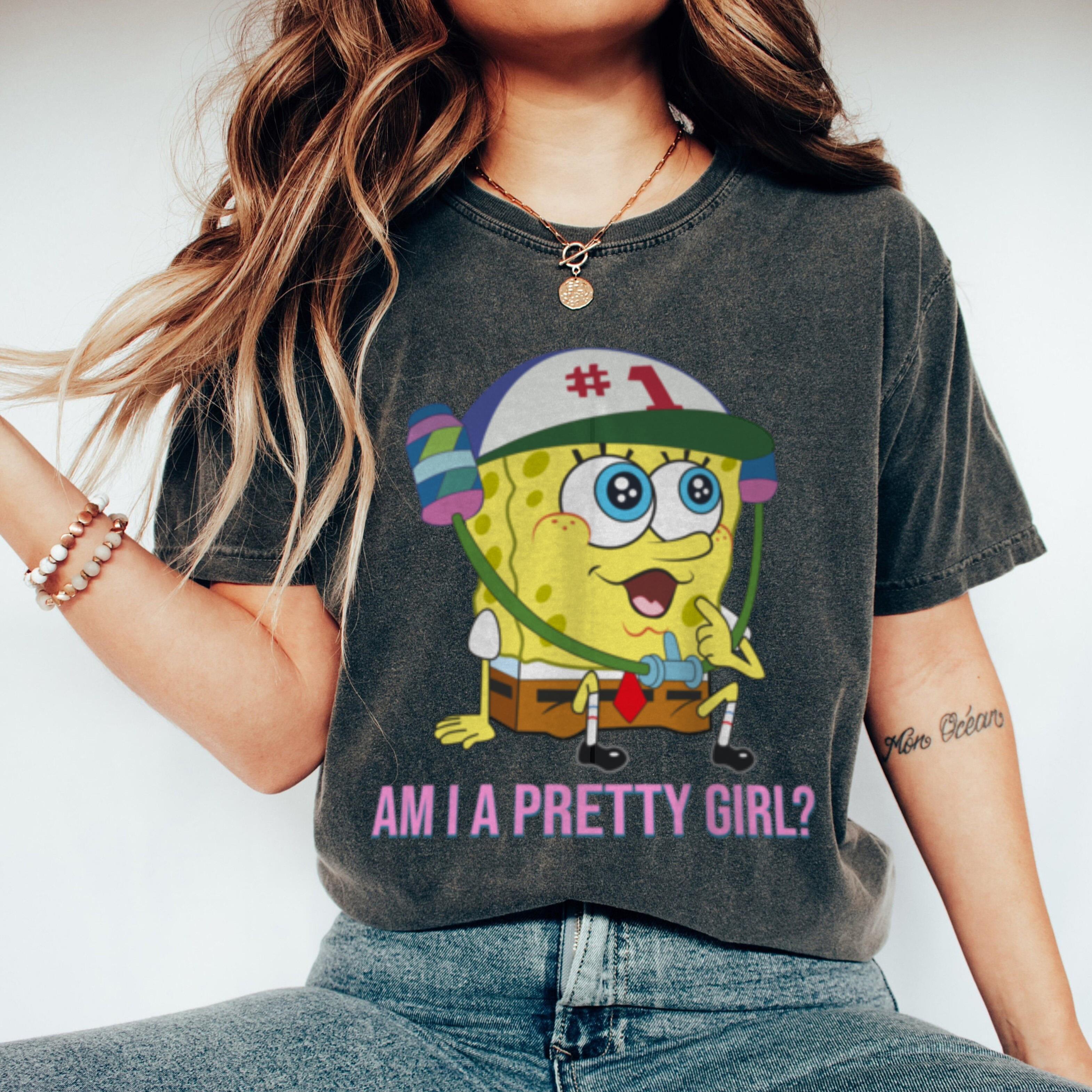 SpongeBob SquarePants – Am I a Pretty Girl? T-Shirt