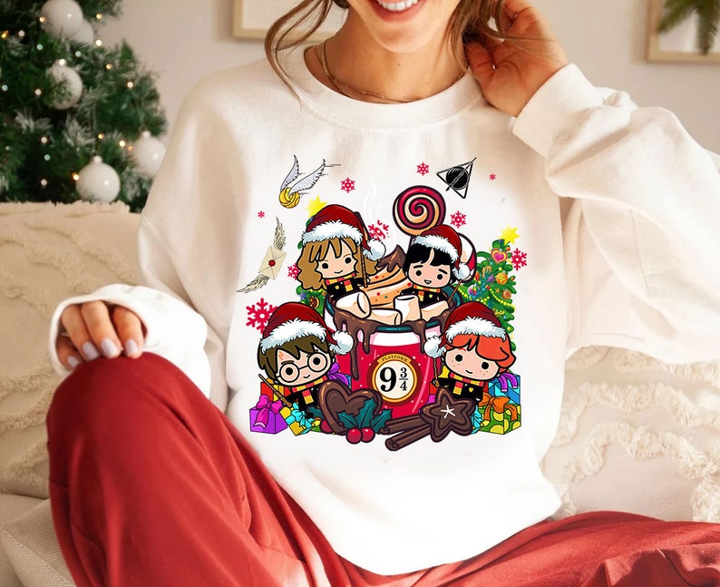 Magic Harry Christmas Coffee Sweatshirt