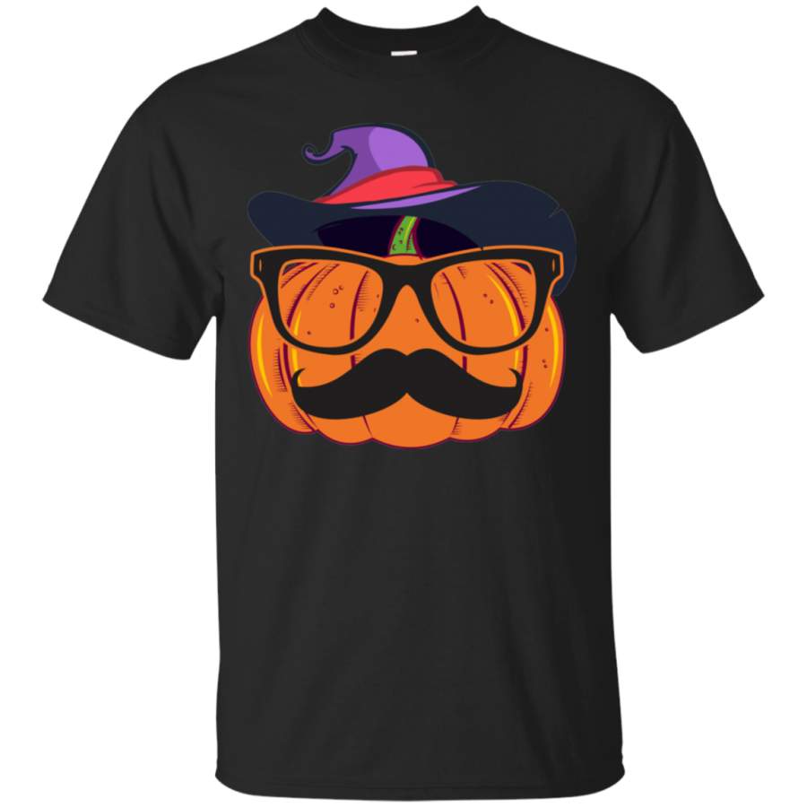 Vintage Halloween Shirt Adult Pumpkin Hipster Cool T-shirt