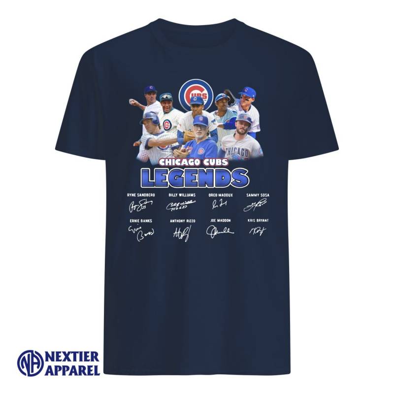 Chicago Cubs Legends Signatures Shirt Classic Men’s T-Shirt