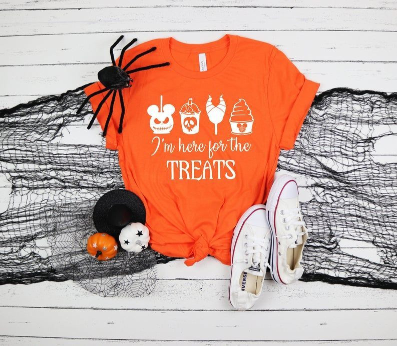 I’M Here For The Treats Halloween Shirts, Funny Halloween Shirts