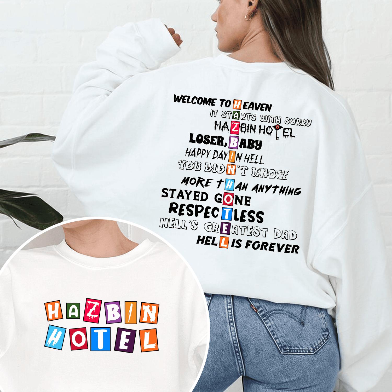 Hazbin Hotel Album T-shirt ,Hoodie ,Sweatshirt Breathable Comfort