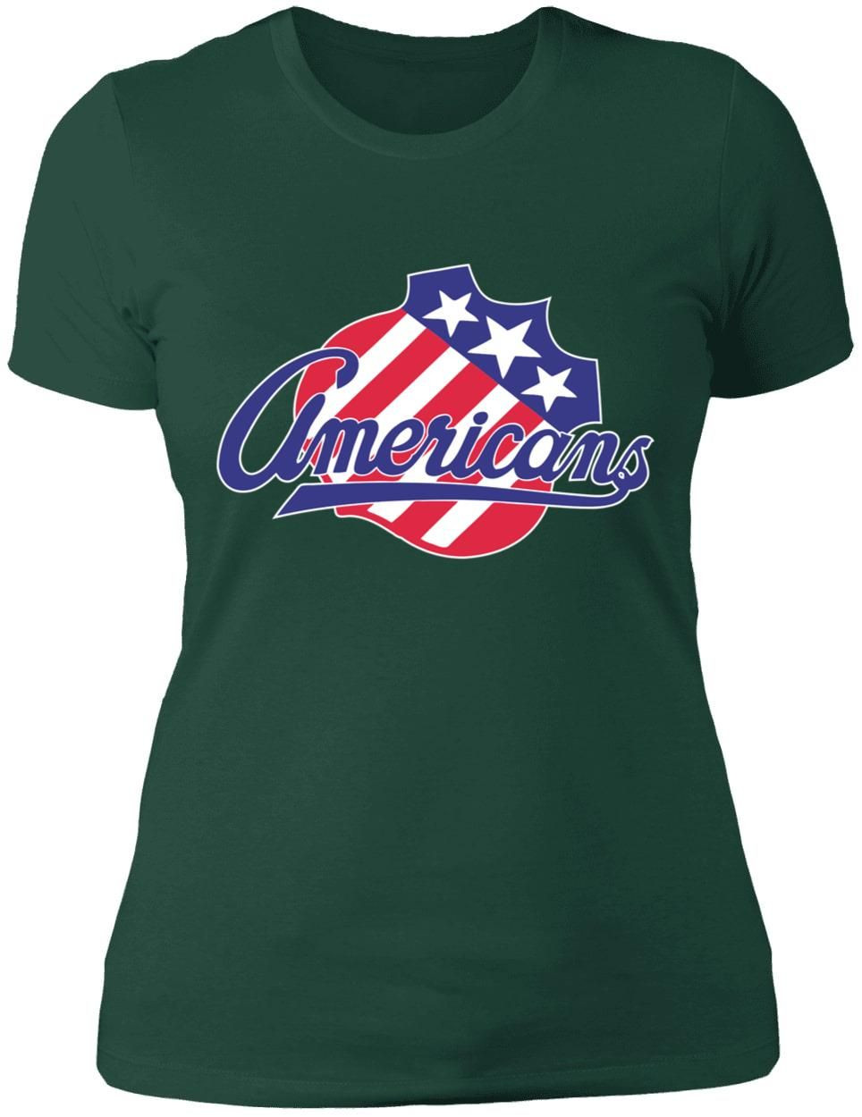 Rochester Americans Logo T-Shirt Premium Ladies Shirt