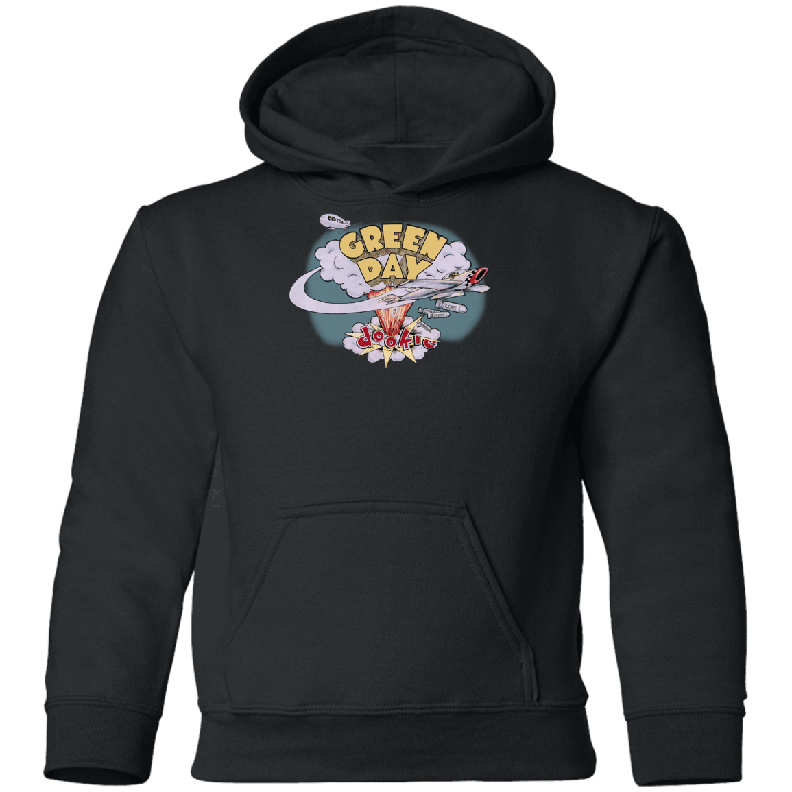 Hella Mega Tour Merch Dookie Vintage Youth Hoodie