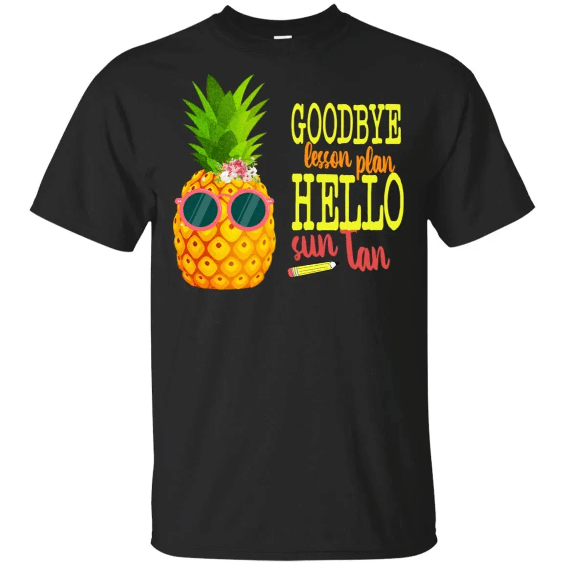 Goobye Lesson Plan – Hello Sun Tan Shirt