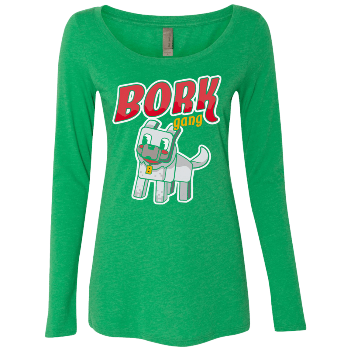 Slogo Merch Kids Bork Gang Womens Triblend Long Sleeve Shirt