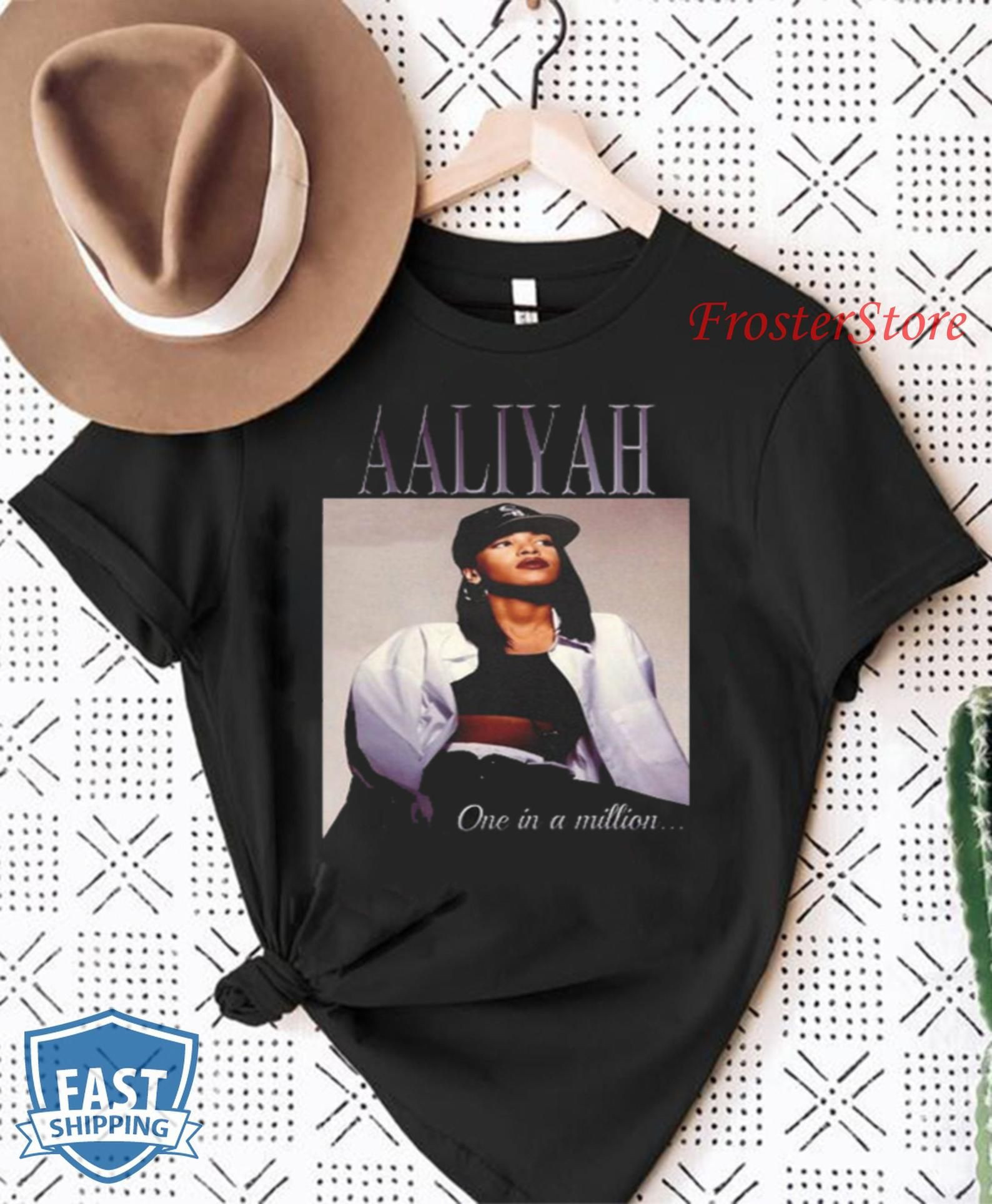 Aaliyah Vintage One In A Million Shirt 90S Inspired Retro Throwback R B’ Classic T-Shirt