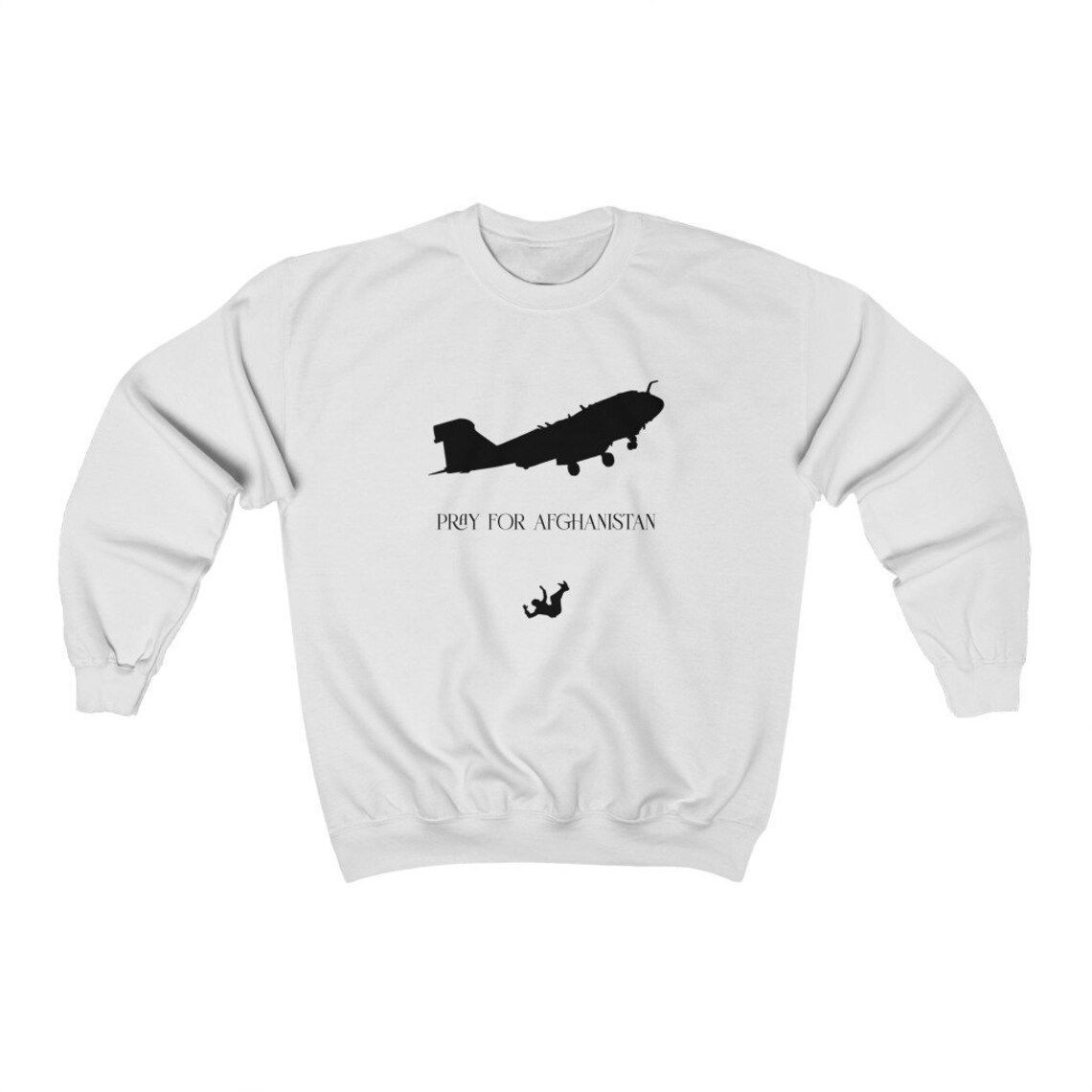 Pray For Afghanistan – Unisex Heavy Blend Crewneck Sweatshirt