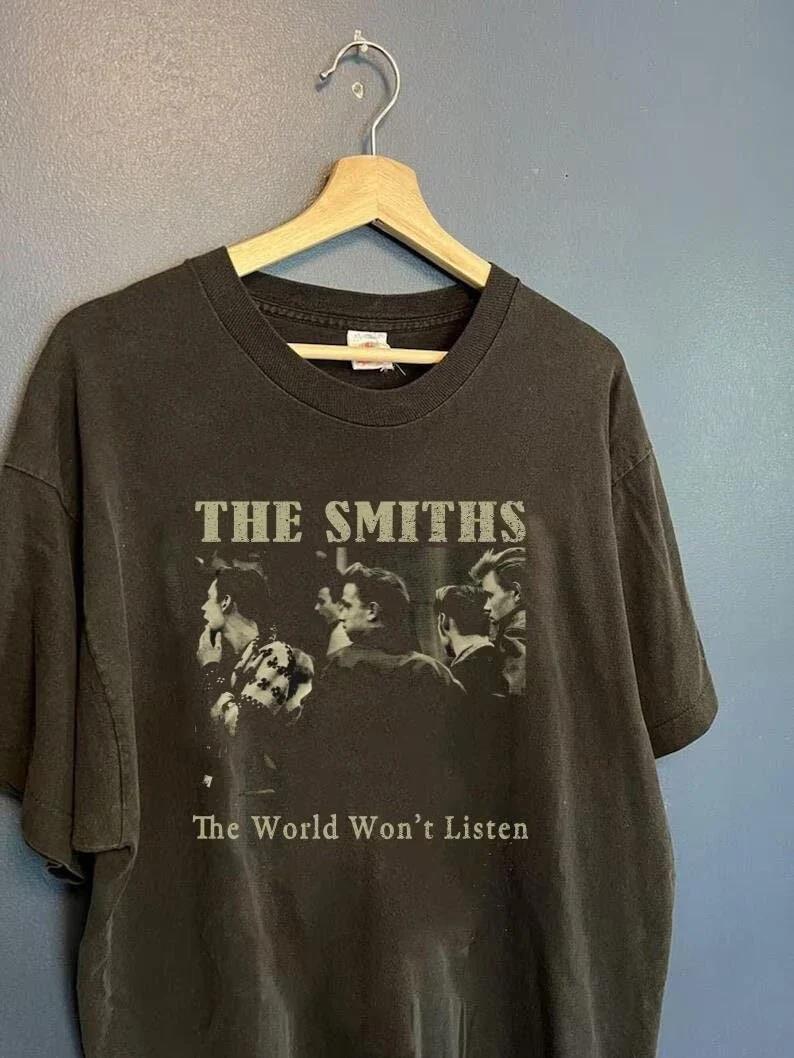 Vintage The Smiths Aesthetic T-Shirt, Retro The Smiths Shirt, The Smiths Shirt 80s Retro Musical Vintage T-Shirt, Unisex T-Shirt