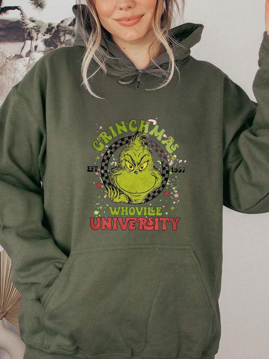 Whovillee University Christmas Hoodie