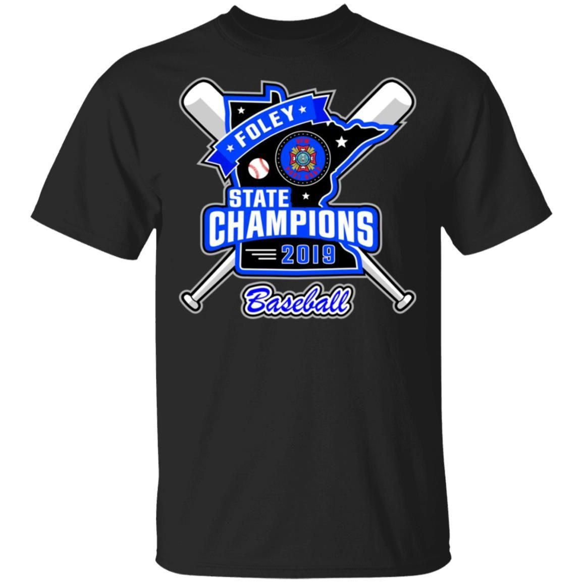 2019 Foley State Champions Baseball Shirt T Shirt