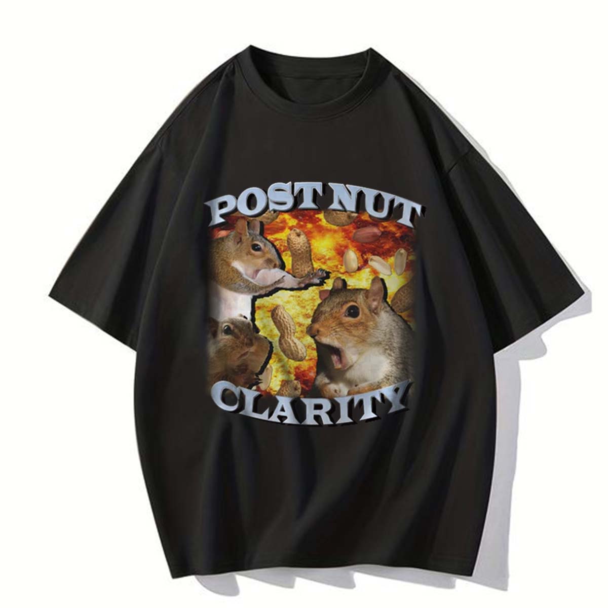 Post Nut Clarity Tee, Graphic Printed T-shirt, Vibrant Colors