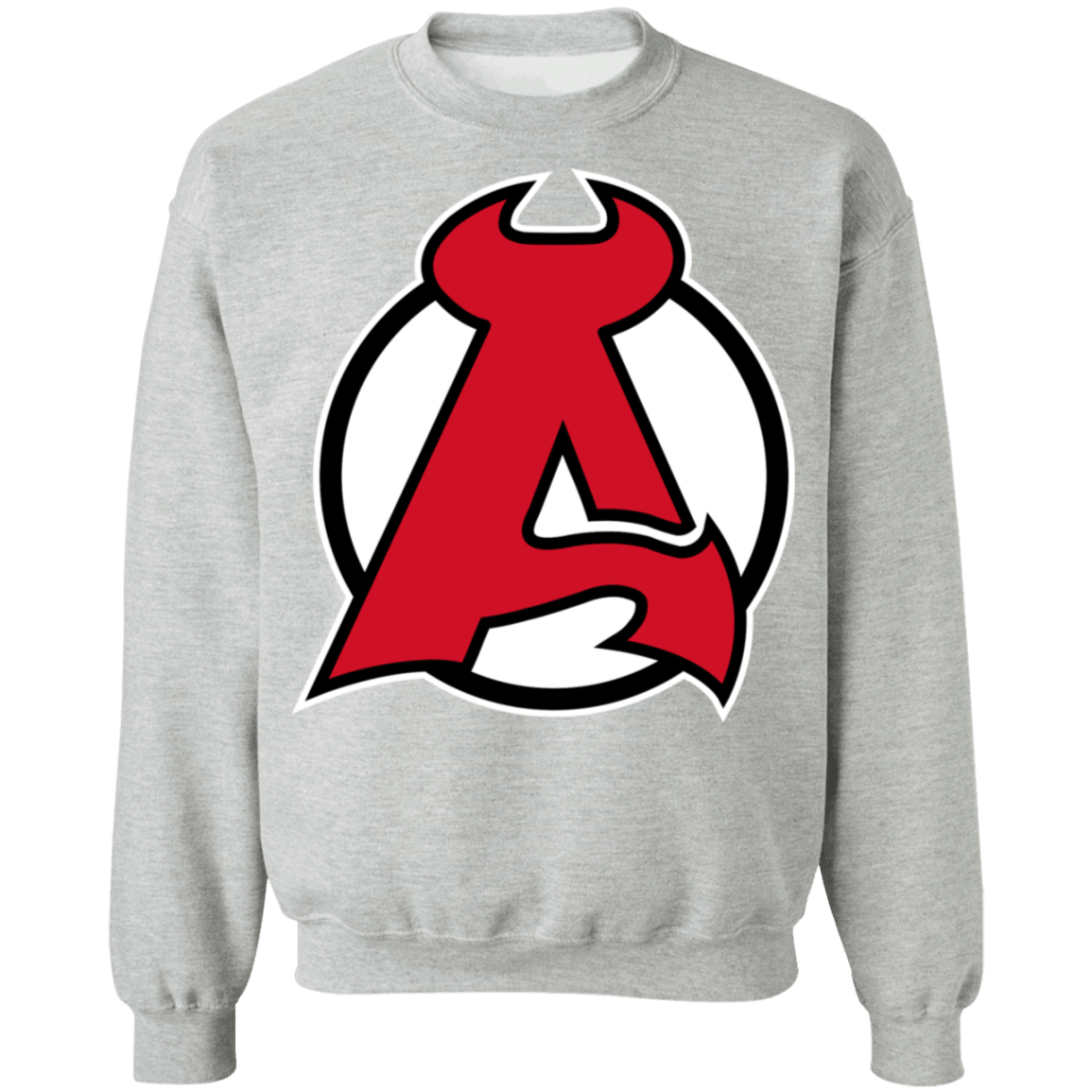 Albany Devils Logo Crewneck Sweatshirt