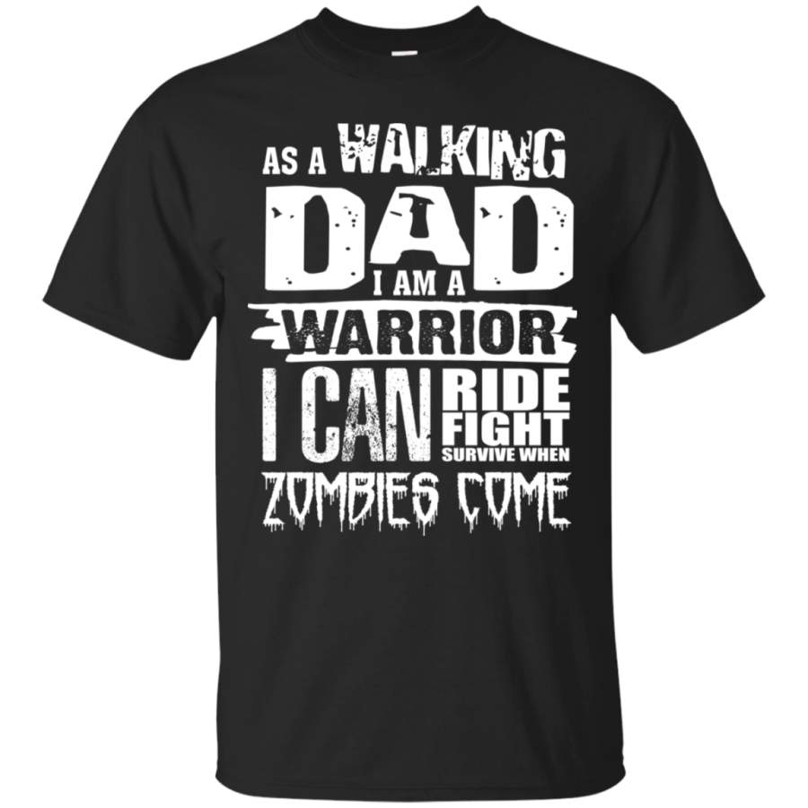 Men_s Walking Dad Warrior T Shirt Gift for Father_s Day 2017 PaPa