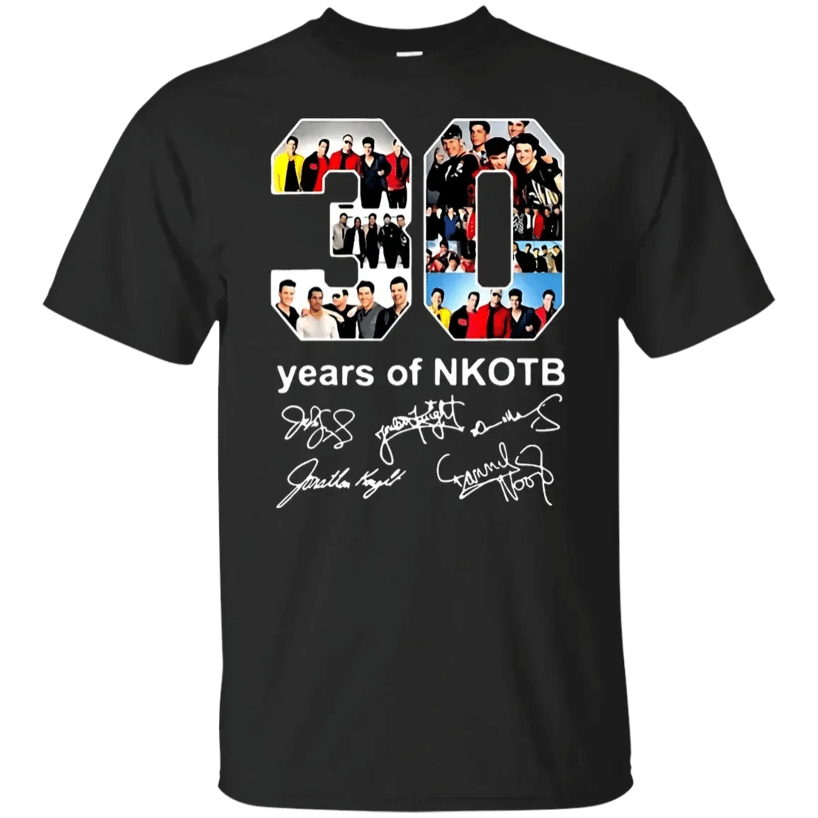 30 Years Nkotb Signatures Shirt