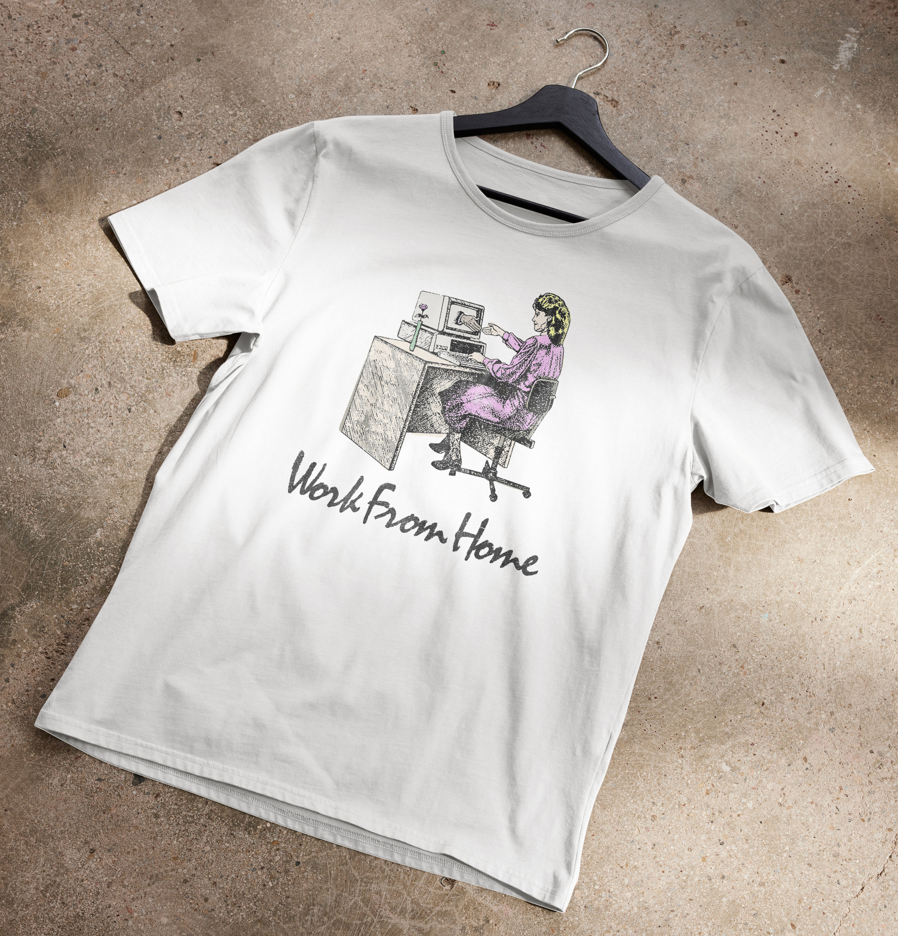 Work From Home 80s T-Shirt