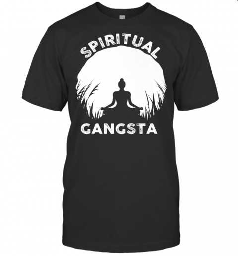 Vintage Style Yoga Spiritual Gangsta Premium T Shirt