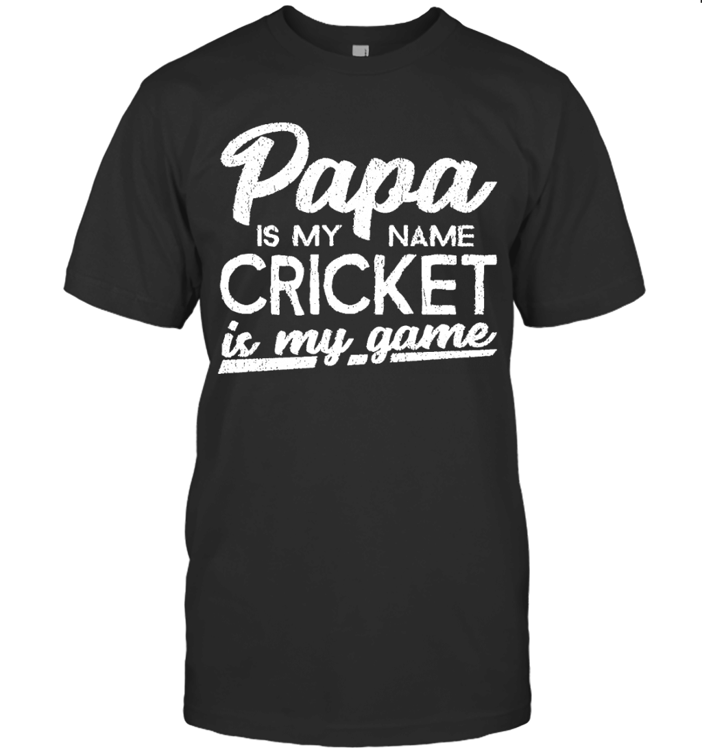 Northteestore Mens Funny Cricket Papa Gift 645