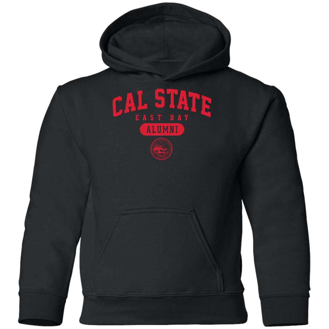 California State University East Bay Pioneers Alumni Red Youth Hoodie