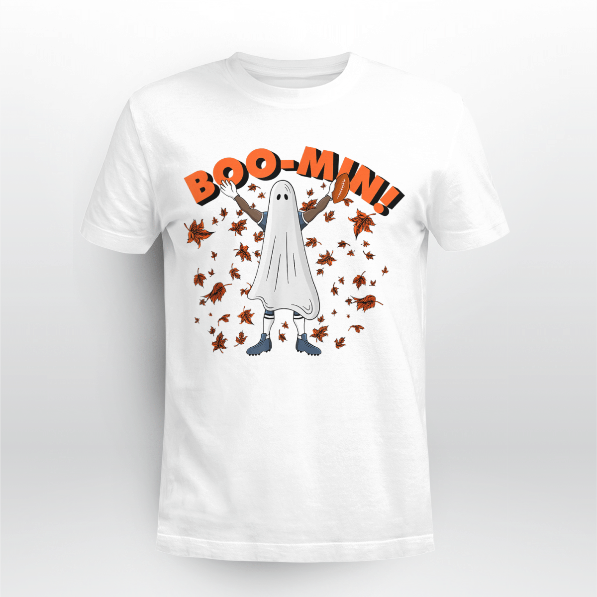 Boo-Min Funny Football Halloween Shirt