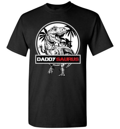 Order Daddysaurus T Shirt T Rex Daddy Dinosaur Men Daddy T-Shirt