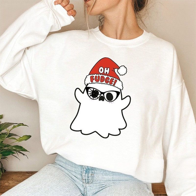 Funny Ghost Christmas Sweatshirt